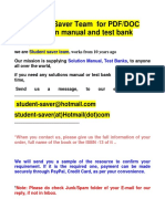 FUll List Test Bank and Solution Manual 2020-2021 (Student Saver Team) - Part 1