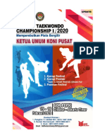 # 08.12.2019 UPDATE Proposal The Best Taekwondo Championship I 2020 Published Version #-1