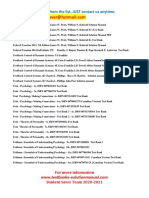 FUll List Test Bank and Solution Manual 2020-2021 (Student Saver Team) - Best Copy 20223