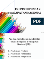 Materi Pendapatan Nasional