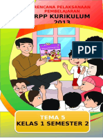 RPP 1 Lembar Kelas 1 Tema 5 Revisi