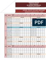 Jadwal Pelajaran Anti Bentrok SD, MI