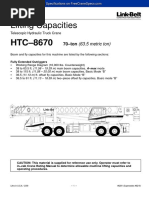 Link Belt HTC 8670 Charts PDF