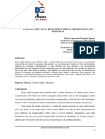 Cinema e Educação: Reflexões Teórico-Metodológicas e Didáticas