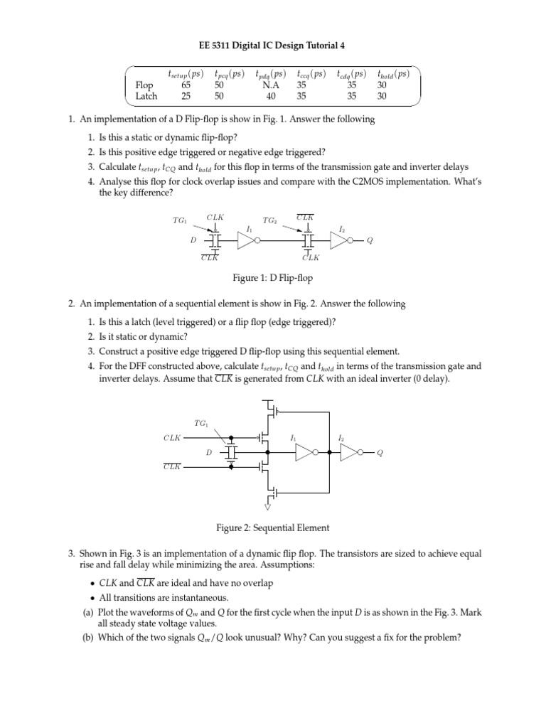 Digital Ic Design Tutorial PDF Electronic Circuits