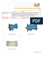 Siemens Gear Box for Renk Catalyst Metering Pot Agitator