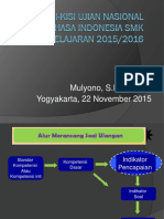 Bedah SKL Un Bahasa Indonesia 2015