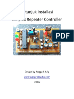Petunjuk Installasi Simplex Repeater Controller