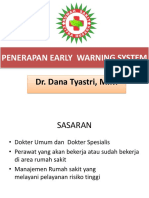 Penerapan Early Warning System