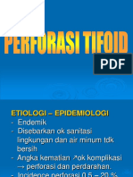 Perforasi Tifoid