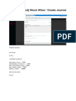 SOLVED STUCK create jurnal