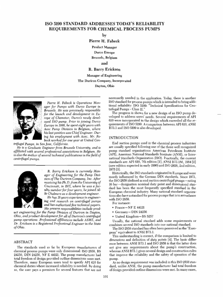Iso 5199 PDF | PDF