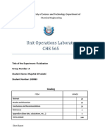 Fluidization Report