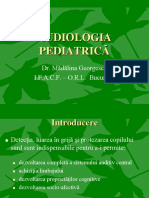 Audiologie Pediatrica