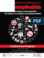 Ciga - Islamophobia Conference Program PDF