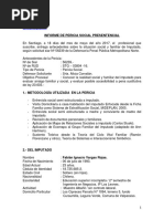 Modelo de Informe Social para Un Trabajador Social | PDF | Trabajo ...