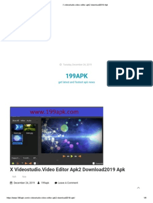 X Videostudio Video Editor Apk2 Download2019 Apk Ios Mobile App