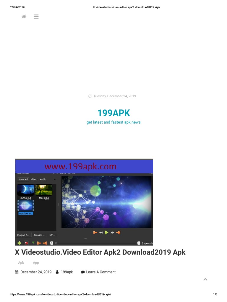 X Videostudio Video Editor Apk2 Download2019 Apk PDF Ios Mobile App