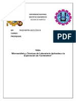 Microanalisis de Laboratorio