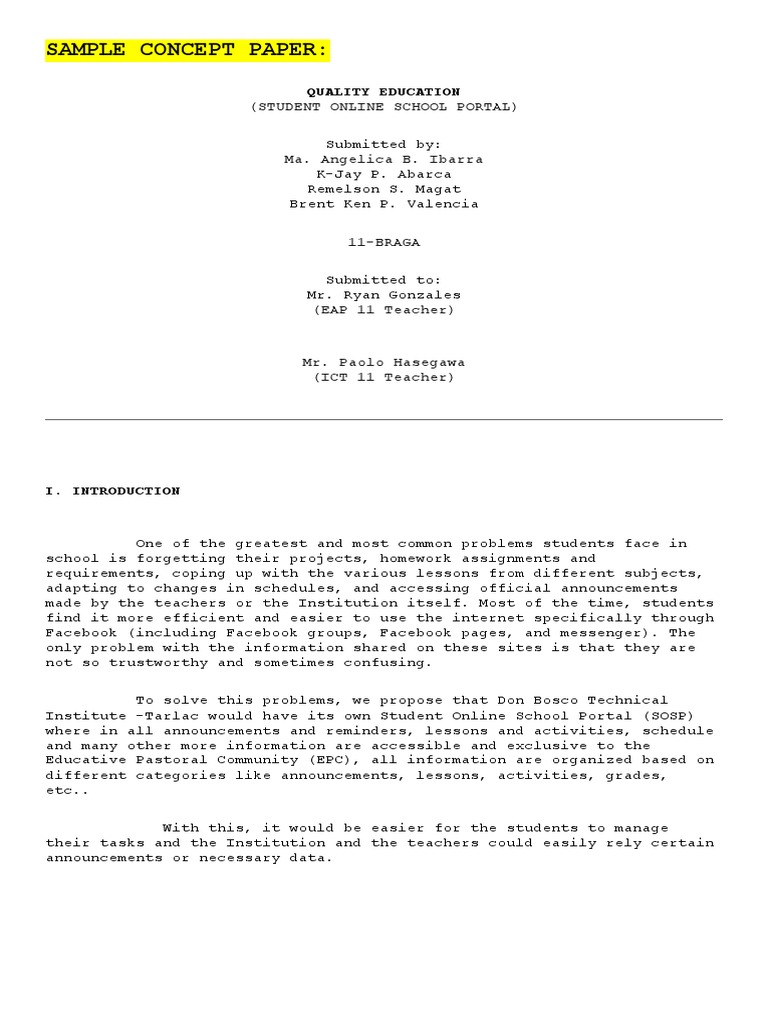 Quality Education | PDF | Homework | Internet
