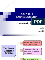 A191 - IPT - 5.1 Academic Advising (SSKC 4813)