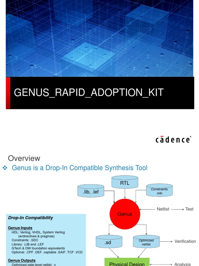 Genus Basic RAK PDF | PDF | Hardware Description Language | Electrical ...
