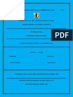 1st National Moot Court Competition Appellant TC 34 PDF