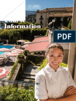 Culinary Management in Hotel