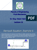 Practical Application of Bernoulli