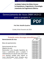 27-Gerenciamento de riscos (NBR 5419-2) para o projeto II