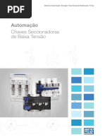 WEG Chaves Seccionadoras 50022911 Catalogo Portugues BR