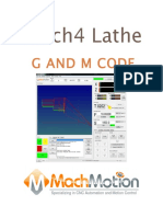 Mach4 Lathe G and M Code Reference Manual PDF