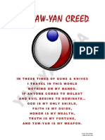 The Yaw-Yan Creed