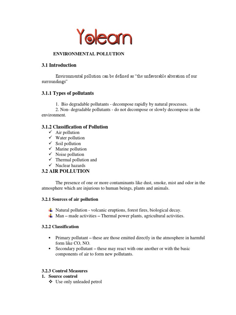 Unit-2 EVS PDF | PDF | Tsunami | Municipal Solid Waste