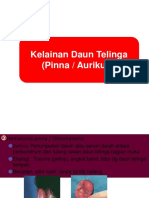 Kelainan Daun Telinga (Pinna/Aurikula