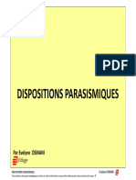 Dispositions Parasismiques