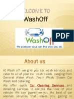 Car Wash - Interior and Exterior Detailing