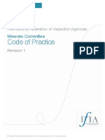 IFIA Minerals Committee Code of Practice