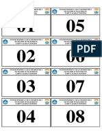 Nomor Peserta Ujian Semsester 1