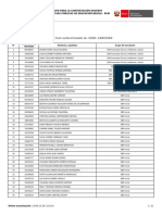 LISTA DE INSCRITOS CARHUAZ 2019