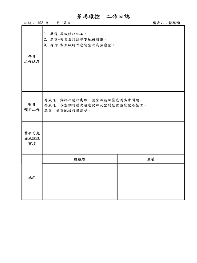 20191118工作日誌 PDF | PDF