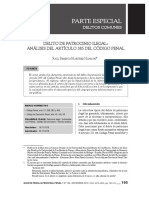 DELITO DE PATROCINIO ILEGAL - ARTICULO 385° DEL CODIGO PENAL - Raúl Martínez Huamán