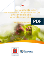 2.9.A. CDC - Etude Faisabilite Generateur(s) Photovoltaïque(s) Raccorde(s) Reseau - ADEME Bourgogne