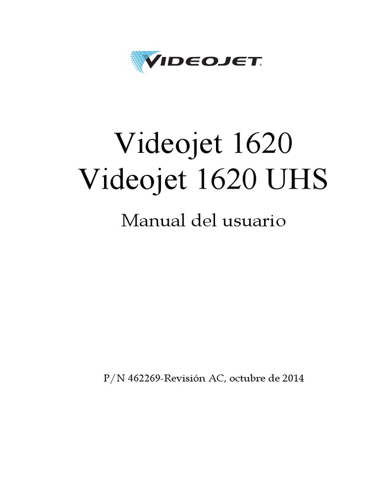 46226904acvideojet16201620uhsoperatormanual Comisión Federal