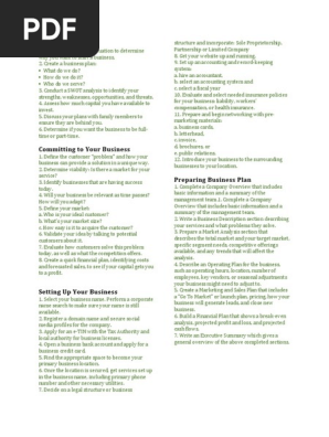 LegalSeba.com Business Startup Checklist