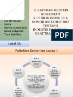 Uuk Permenkes 006 THN 2012 Kel 4