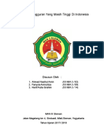 Angka Pengangguran Yang Masih Tinggi Di Indonesia