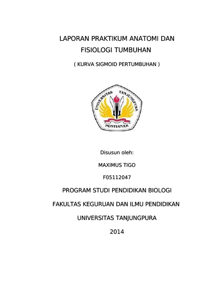 Kurva Sigmoid Pertumbuhan Tanaman Jagung Pdf