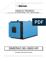 Manuale Uso Caldaia Sime SIMERAC 80 3600 AR PDF