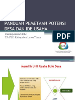 Panduan Pemetaan Potensi Desa